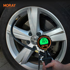 Moray ME267P 200psi with Rubber Case LCD Pressure Transmitters Digital Tire Pressure Gauge Digital Manometer
