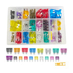 300/180/120pcs Car Blade Fuse Assortment Kit Auto Truck Automotive Medium Small Fuse Mixed Motorcycle Circuit Fuse With Box