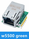1PC/5PCS/10PCS   W5500 Ethernet network module hardware TCP / IP 51 / STM32 microcontroller program over W5100 blue/green