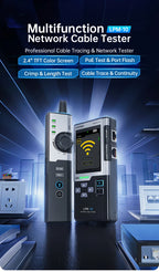 FNIRSI LPM-10A Intelligent Cable Finder RJ45/RJ11 Line Tester LAN Cable Tester Port Flash Anti-interference Network Repair Tool