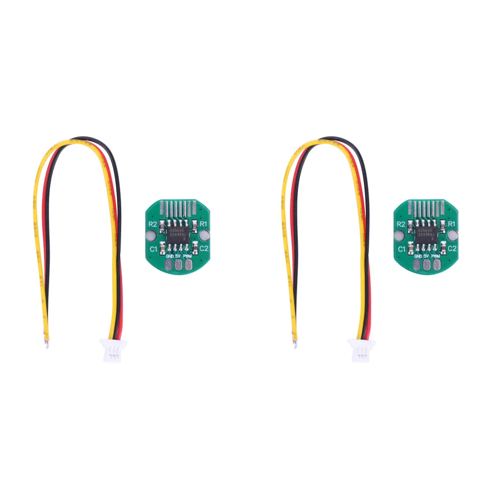 AS5600 Magnetic Induction Angle Measurement Sensor Module PWM I2C Interface Magnetic Rotary Encoder for Brushless Gimbal Motor