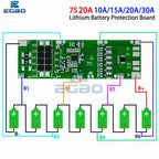 1~5PCS BMS 7S 24V 10A 15A 20A 30A Li-ion 18650 Battery Charge Board With Balance Function Short Circuit / Temperature Protection