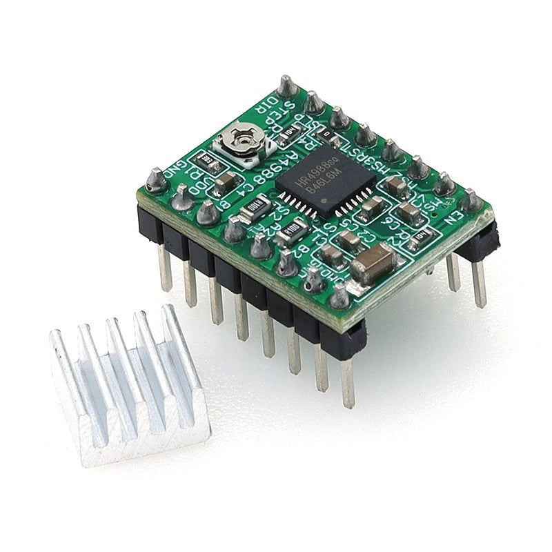 3D Printer Parts A4988 DRV8825 Stepper Motor Driver With Heat sink For SKR V1.3 1.4 GTR V1.0 RAMPS 1.4 1.6 MKS GEN V1.4 board