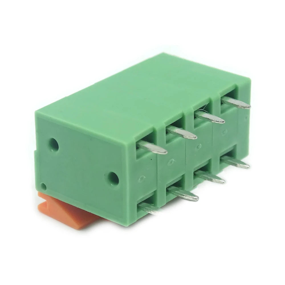 10pcs KF142V-5.08mm 141V-2.54mm Vertical KF142R 141V Right Angle FFKDSA 250V10A 2P 3P Spliceable PCB Wire Spring Terminal Block