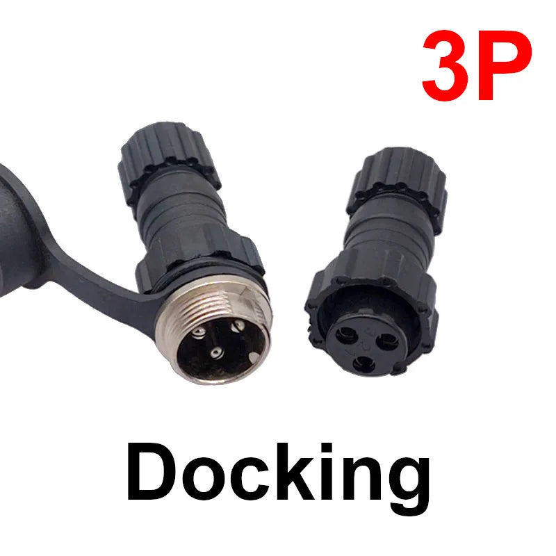 GX16 M16 Waterproof Circular Connector 2 3 4 5 6 7 8 9 10 Pin Back Nut Docking Male Female Plug Socket Cable Panel Mount Outdoor