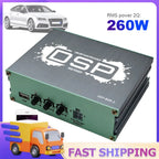Car DSP Digital Audio Processor Support APP Control DSP Car Power Amplifier 6-Channel Output Audio Digital Sound Processor
