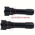 T20 10W IR Flashlight 850nm 940nm Night Vision Tactical Torch Adjustable Zoom Outdoor LED Infrared Light for Hunting CCTV