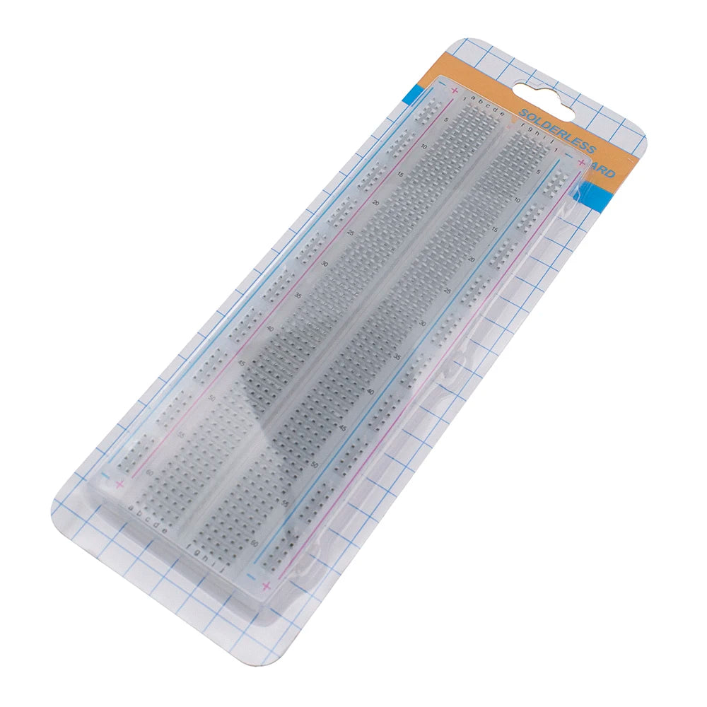 MB-102 MB102 Breadboard 400 830 Point Solderless PCB Bread Board Test Develop Dupont line DIY for arduino laboratory SYB-830