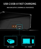 ToolkitRC Q6AC 400W/ DC 1000W 4CH Smart Balance Output Built-in 65W USB Output 15W Charger With Wireless for 1‑6S LiPo Batter