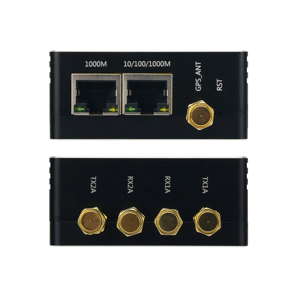 HamGeek SDRPi SDR Platform Software Defined Radio Platform with Black Aluminum Alloy Shell AD9361 for ZYNQ