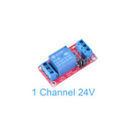 High/Low Level Trigger Relay Module 1/2/4/8 Channel 5V12V24V Home Intelligent Control Module With Optocoupler Isolation Output
