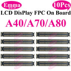 EmmaHelp FPC Connector Display Screen For Samsung LCD FPC A51 A50 A70s A40 A30S A21 A20S A10S M12 M14 M15 M16 On Motherboard