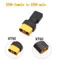 1/5/10PCS XT60 M/F To XT90 Male / Female and T-Plug Male/Female To XT90 Male/Female Connector Conversion Adapter for RC Battery
