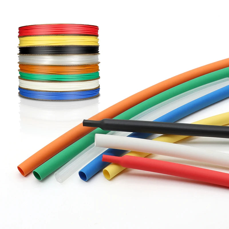 1M 3:1 Dual Wall Heat Shrink Tube 1.6/2.4/3.2/4.8/6.4/7.9/9.5/12.7~50mm With Glue Shrinkable Tubing Adhesive Wrap Wire Sleeving