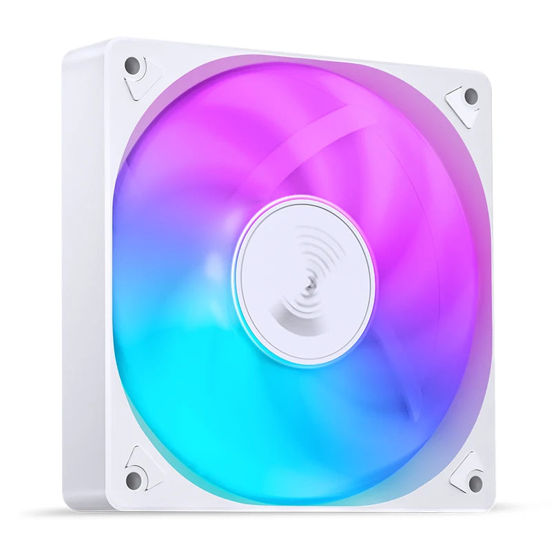 JONSBO SL-120 White/Black 120mm Case Fan 5V 3PIN ARGB Silent CPU Cooler Fan 4PIN PWM Serializable Reverse Fan