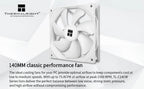 Thermalright 140mm Case Fan TL-C14/C14C/C14C-S/C14CW/C14CW-S CPU Cooling Fan ARGB 140mm Balance Fan Balance Performance Fan