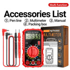 Digital Multimeter Voltage Tester Voltmeter SZ06 SZ308 TRMS 2000 Counts Auto-Ranging Ohm Volt Amp Meter Measuring AC/DC Voltage