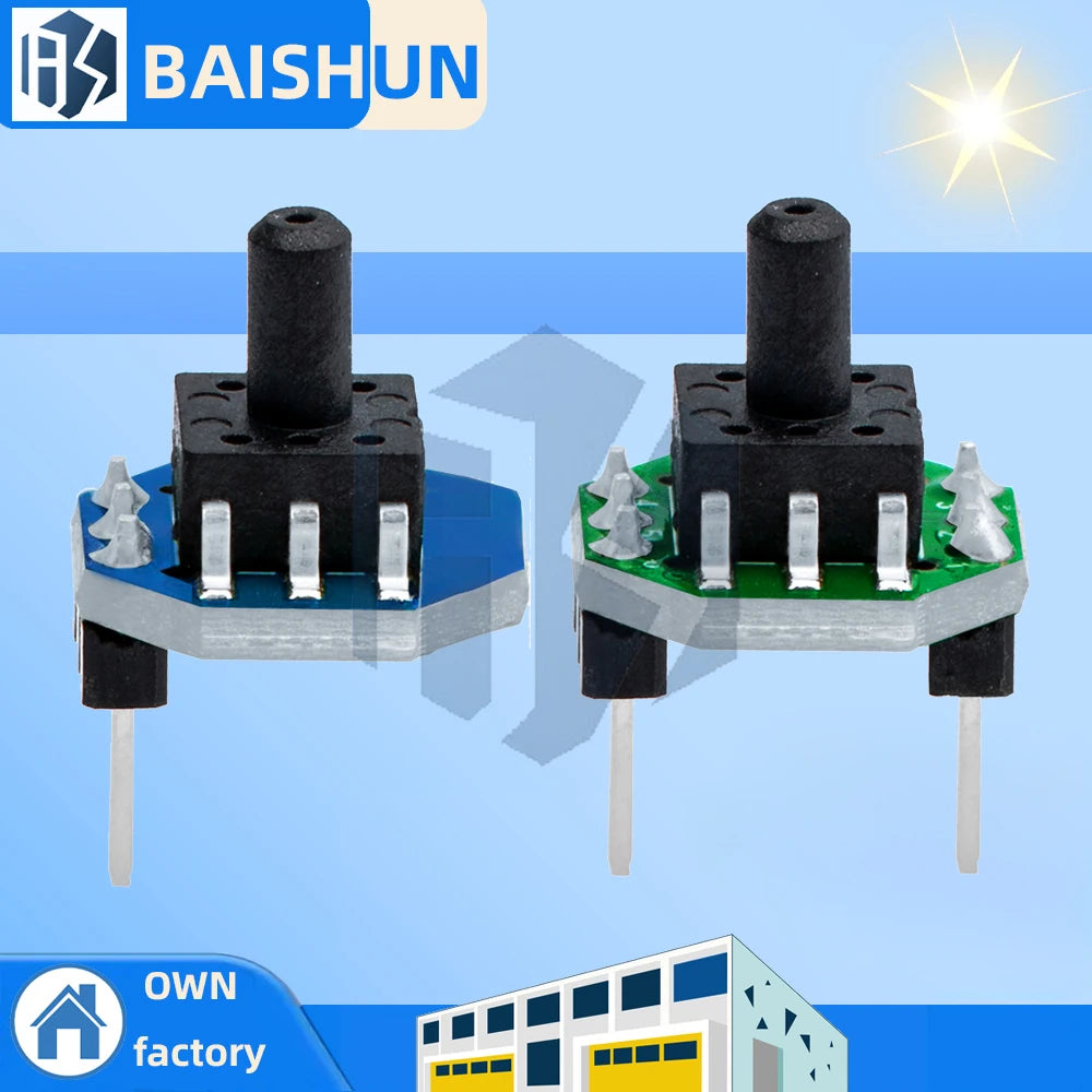 XGZP040 Air Pressure Sensor Module: 0-40KPA (Air/Water Pressure, Level & Depth) – Compatible for Arduino