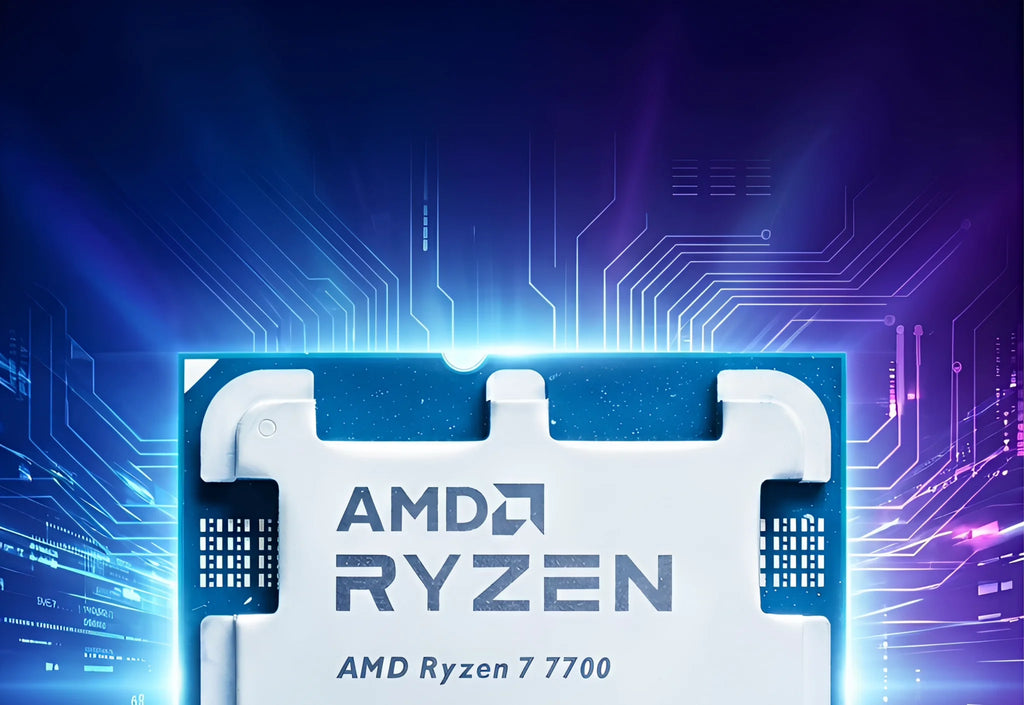Used R7 7700 AMD Ryzen 7 7700 3.8GHz CPU processor 8-Core 16-Thread 5NM L3=32M 100-000000592 Socket AM5
