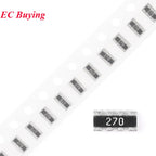 100PCS 0402 Network Resistor 5% 8P 2x4P 1/16W 0 30 33 51 56 68 75 82 100 220 470 1K 1.5K 2K 5.1K 6.8K 8.2K 10K 15K 47K 510K Ohm