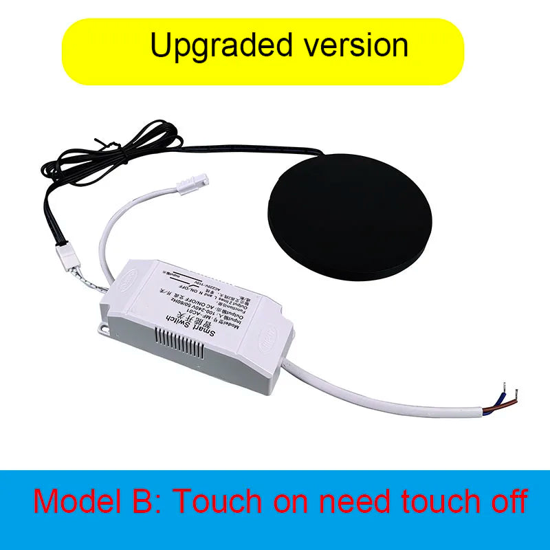 110-220V Wooden Touch Sensor Switch Penetrable Switch Sensor LED Control Switch for 220V Smart Home LED Lighting
