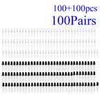 10-1000PCS/Pairs 5MM 940nm LEDs Infrared Emitter And IR Receiver Diode Diodes