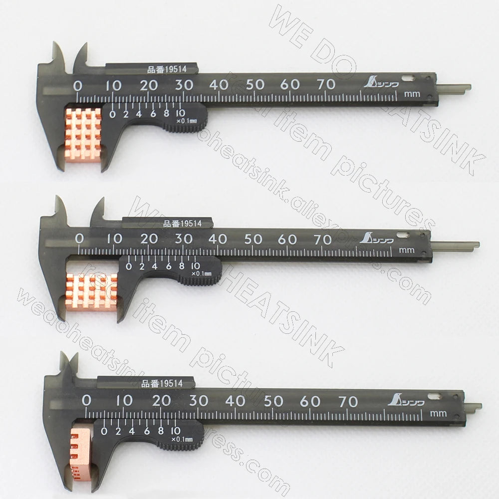 WE DO HEATSINK Small Tiny Useful Pure Copper Heat Sink Without or With Thermal Pad For Raspberry Pi Banana Pi IC Chipset Package