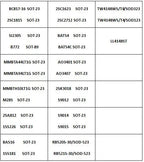 24/36/57/75 Values SOT-23/ SOT-89/SOD-523/SOD123 SMD SMT NPN PNP SOD 4148 5551 2222 TL431 BC807 B772 Transistor Diode Kit BOOK