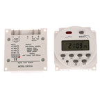 1Pc 12V 24V 110V 220V CN101A Digital LCD Power Timer Programmable Time Switch Relay CN101 Timer Switch Power Timer