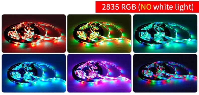 1m USB LED Strip Lights 60LEDs/m RGB Tape SMD 2835 With Remote Control Flexible Tape Diode Ribbon TV Backlight Room Decor