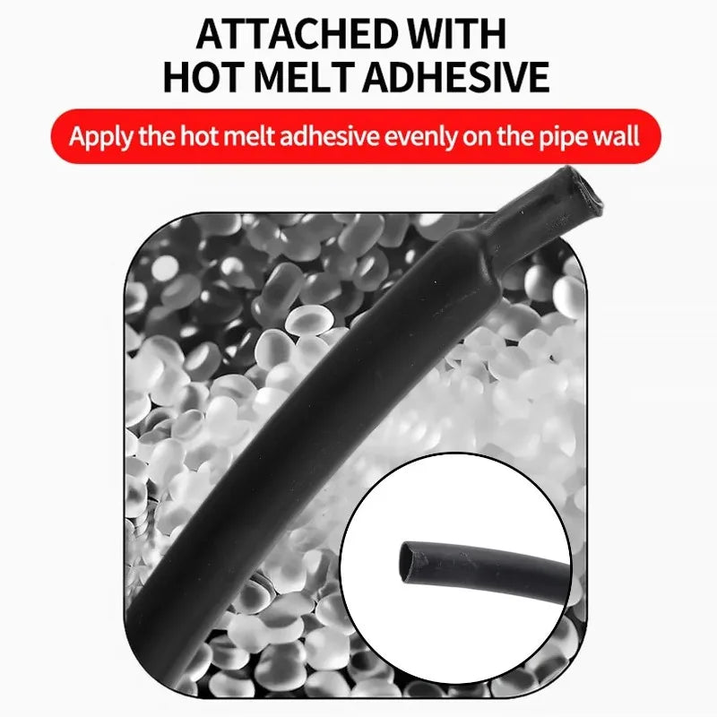 4:1 Heat Shrink Tubing Waterproof Marine Wire Cable Protecter Sleeves Adhesive Industrial Seal Against Wire Connector 4/6/8mm