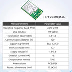 EBYTE E73-2G4M04S1A/B/D Series BLE Wireless Module Micro-size Long Range Low Power Consumption Dual Antenna PCB