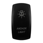 CUSTOM Dual RED Led Laser Etched Rocker Switch ON-OFF ON-OFF-ON (SPST DPDT) for ARB/Carling/NARVA 4x4 Caravan Accessories SUV