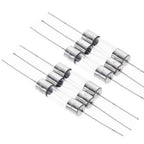 10PCS 5X20mm Axial Glass Fuse Fast Slow Blow 250V With Lead Wire F 0.5A/1A/2A/3A/3.15A/4A/5A/6.3A/8A/10A/15A/12A fuse tube 5x20
