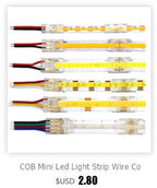 12 In 1 Compatible With COB LED Strip And SMD LED Light Strip Multifunctional Wire Connectors 2 Pin For 8mm 10mm Terminal Blocks