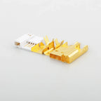 Hi-End Gold Plated USB A To B Connector Type A-B Plug DIY HiFi USB Cable Replacement Audio Grade USB Wire Repair Spare Parts
