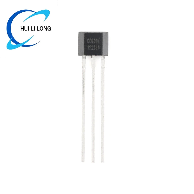 10pcs/lot CC6201TO TO-92S CC6201 6201T 6201 TO92S All-pole Low-power Hall-effect Switch Sensor IC Chip New Original