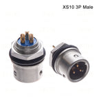 XS10 4PIN 5PIN  Docking Aviation Plug Socket Waterproof Circular Connector 2PIN 3PIN