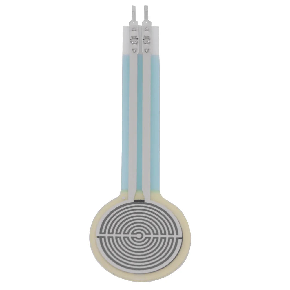 FSR402 Resistive Thin Film Pressure Sensor Compatible With Long Tail Sensing Range Of 0g-10kg Sensing Area 1.27cm / 0.5"