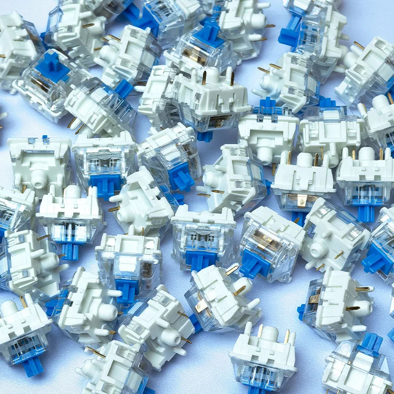 100pcs Keyboard Switch Keyboard Clicker Key Replacement Hot-swapping Switch 3Pin Tactile Switches for Mechanical Keyboards