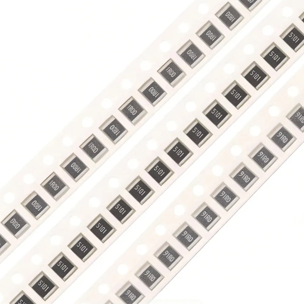 100Pcs 1% 1210  SMD Chip Fixed resistor 0R 0.1 0.12 0.2 0.33 0.3 10R 15 22 33K 150 120 ohm 1K 2 3 3.3 4.7 10 100 470R 2.2M 5.1M