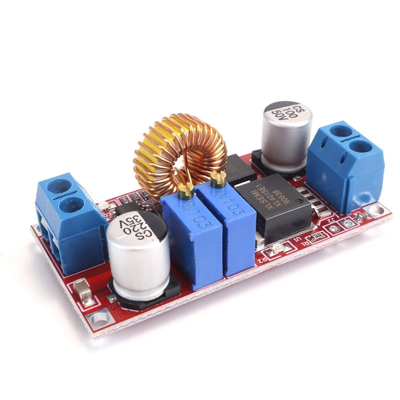 XL4015 5A LM2596 Buck Adjustable Constant Current Voltage Regulator Module 4-38V-1.25-36V LED Driver Battery Charger Solar DIY