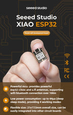 seeed XIAO ESP32-C3/C5/C6/S3 optional Mini Development Board Module 2.4GHz WiFi,BlE 5.0,for Arduino IoT Intelligent system