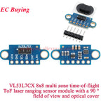 1-10Pcs VL53L0X V2 VL53L1X VL53L3CX VL53L4CD VL6180X  VL53L8CX VL53L7CX Time-of-Flight ToF Laser Ranging Sensor Module IIC