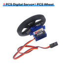 Feetech FT90R Digital Servo Motor 360 Degree Continuous Rotation 6V 1.5KG PWM Control for DIY RC Toys Arduino Robot Aircraft