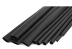 1M/5M 4:1 Black Heat Shrink Tube With Glue Thermoretractile Heat Shrinkable Tubing Dual Wall 4 6 8 12 16 18 20 24 32 36 40 52 72