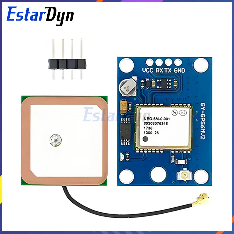 GY-NEO6MV2 New NEO-6M GPS Module NEO6MV2 with Flight Control EEPROM MWC APM2.5 large Antenna for
