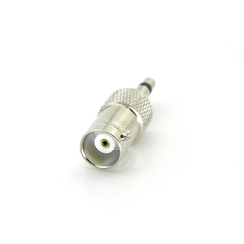 1-5Pcs High-quality Q9 BNC Connector Socket BNC Female to 3.5mm Mono 1/8" Male RF Coaxial Adapter Connectors