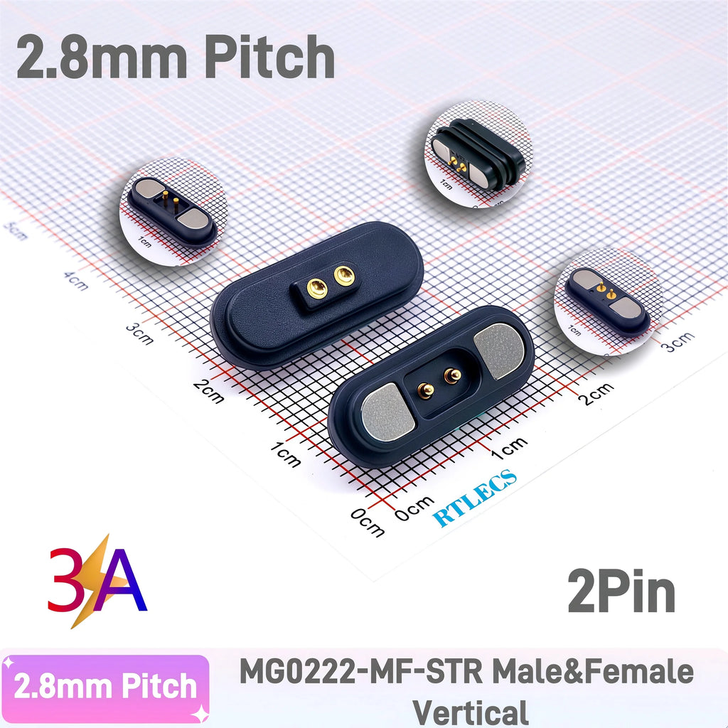 RTLECS Magnetic Connector RC Car Drone JST JR 24V 3A DC Power Battery Charger SM Led Strip Blind Connect USB Cable 2/3/4 Pin