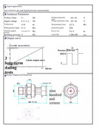 G1/4 DC5V 0-1.2 MPa Pressure Sensor Transducer Oil Fuel Diesel Gas Water Air Pressure Transducer With 19cm Cable